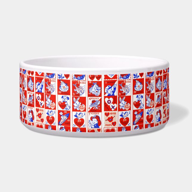 Valentine Retro Love Hugs Cute Pattern (Front)