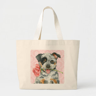 Valentine Rose ACD Large Tote Bag