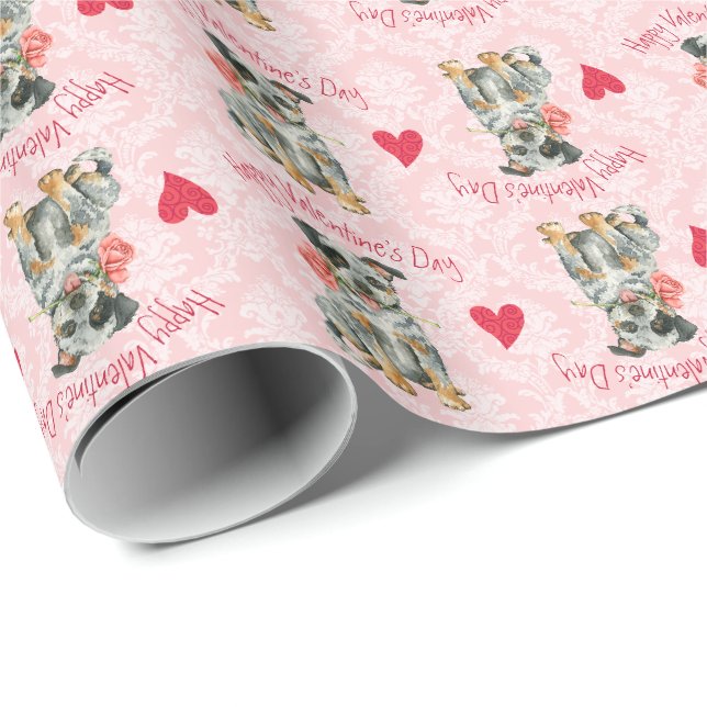 Valentine Rose ACD Wrapping Paper (Roll Corner)