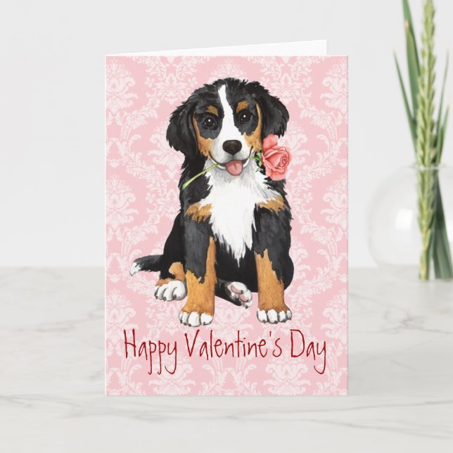 Valentine Rose Berner Holiday Card (Front)