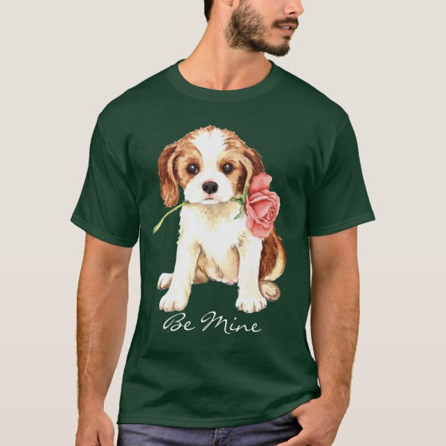 Valentine Rose Cavalier T-Shirt (Front)
