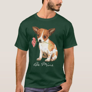 Valentine Rose Chihuahua T-Shirt