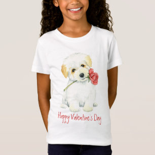 Valentine Rose Coton T-Shirt
