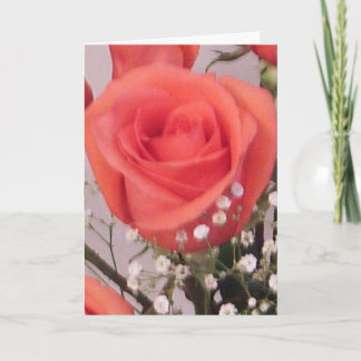 Valentine Rose Holiday Card