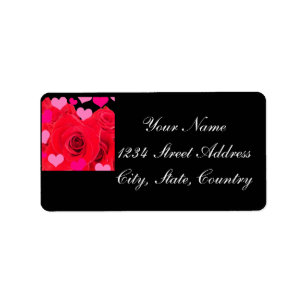 VALENTINE ROSE LABEL