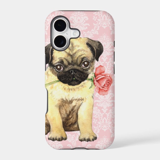 Valentine Rose Pug (Back)