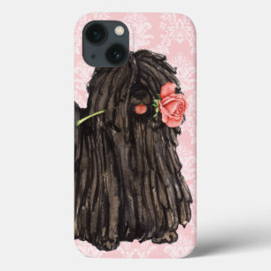Valentine Rose Puli iPhone 13 Case