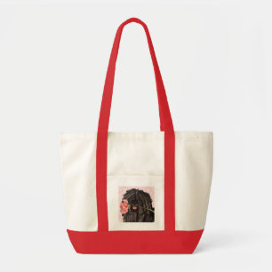 Valentine Rose Puli Tote Bag