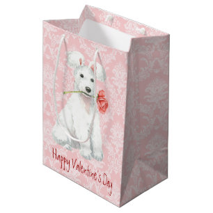 Valentine Rose Pumi Medium Gift Bag