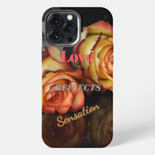 Valentine Rose Reflection Romance  iPhone 13 Pro Max Case