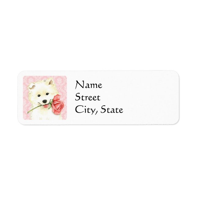Valentine Rose Samoyed (Front)