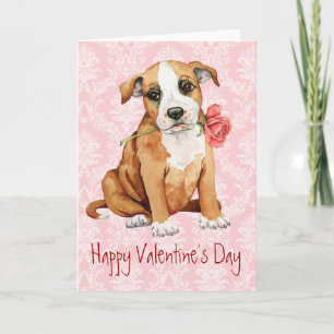 Valentine Rose Stafford Holiday Card