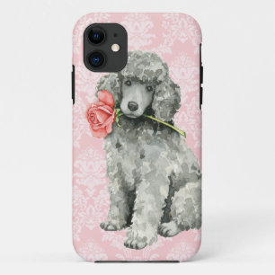 Valentine Rose Standard Poodle Case-Mate iPhone Case