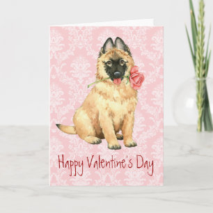 Valentine Rose Tervuren Holiday Card