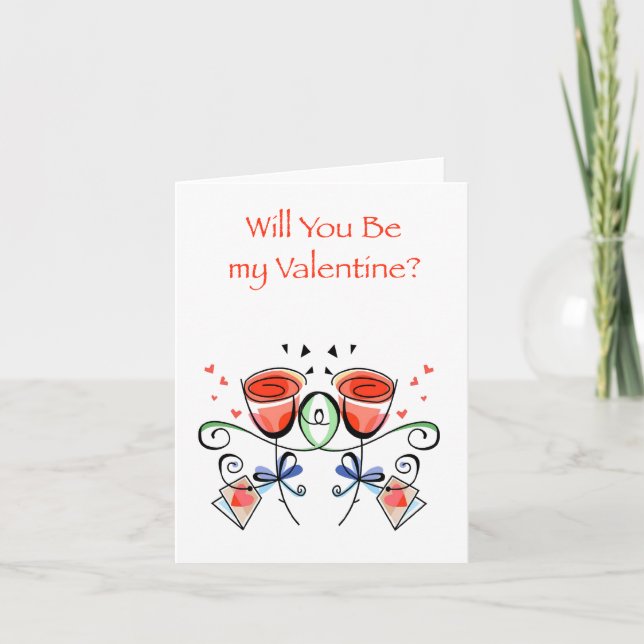 Valentine Roses Card (Front)