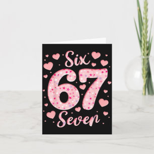 Valentine’s Day 67 Meme Filled With Hearts Funny S Card