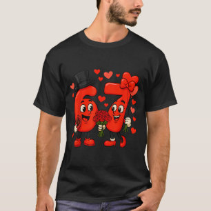Valentine’s Day 67 Meme Filled With Hearts Funny S T-Shirt