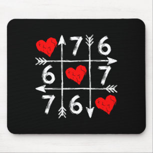 Valentine’s Day 67 Six Seven Meme Love 6 7 Heart C Mouse Pad