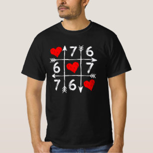 Valentine’s Day 67 Six Seven Meme Love 6 7 Heart  T-Shirt