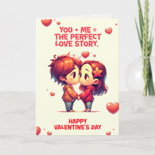 Valentine’s Day Card – Elegant Romantic Love Card 