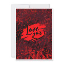 Valentine’s Day Card Gift with Romantic Design