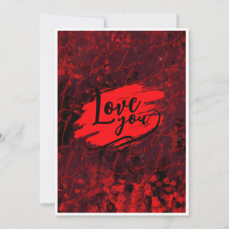 Valentine’s Day Card Gift with Romantic Design