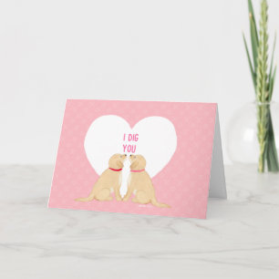 Valentine’s Day Dogs Greeting Card