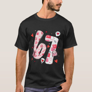 Valentine’s Day Funny 67 Meme Six Seven 6 7 Valent T-Shirt