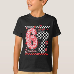Valentine’s Day Funny 67 Meme Six Seven 6 7 Valent T-Shirt