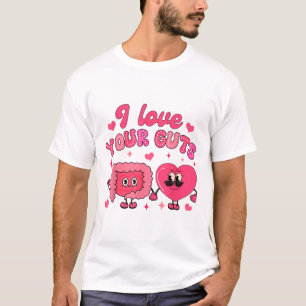 Valentine’s Day Gastro Endoscopy Nurse I Love Your T-Shirt