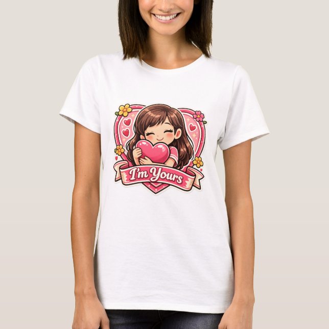 Valentine’s Day Gift For her T-Shirt (Front)