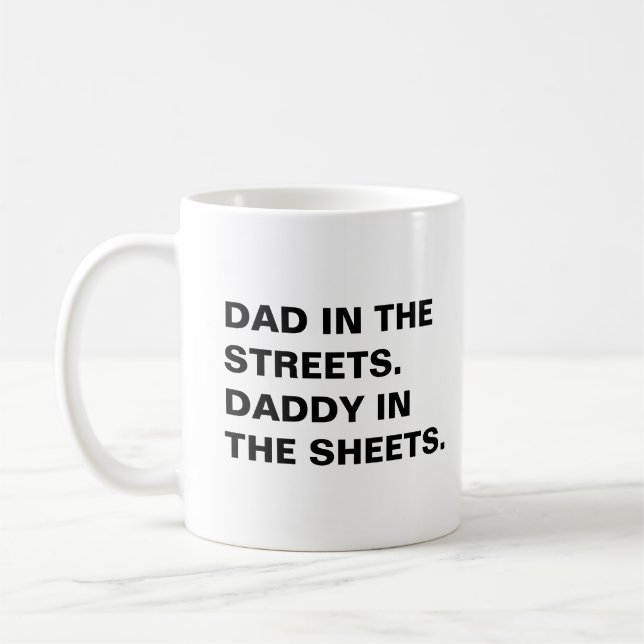Valentine’s Day Gift, Funny Mug for Him, Dad in  (Left)