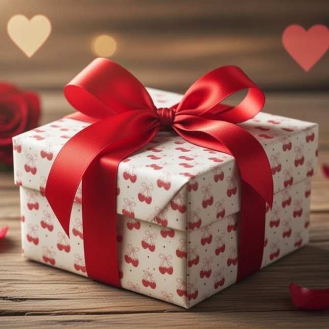 Valentine’s Day Gift Wrap Cute Love coquette (Creator Uploaded)