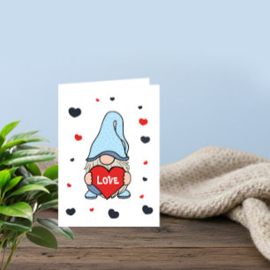 Valentine’s Day Gnome Love Greeting Card