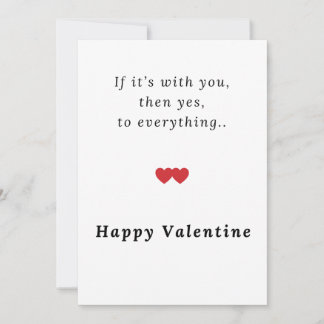 Valentine’s Day Greeting Cards Simple | Valentines