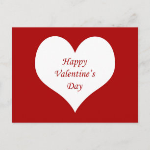 Valentine’s Day Heart Holiday Postcard