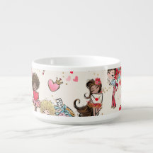 Valentine’s Day Holiday Salad Bowls