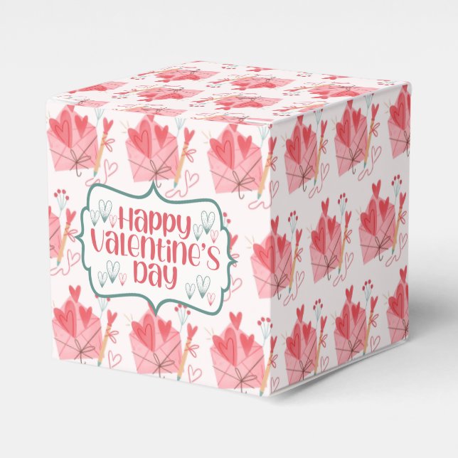 Valentine’s Day Love Favour Box (Front Side)