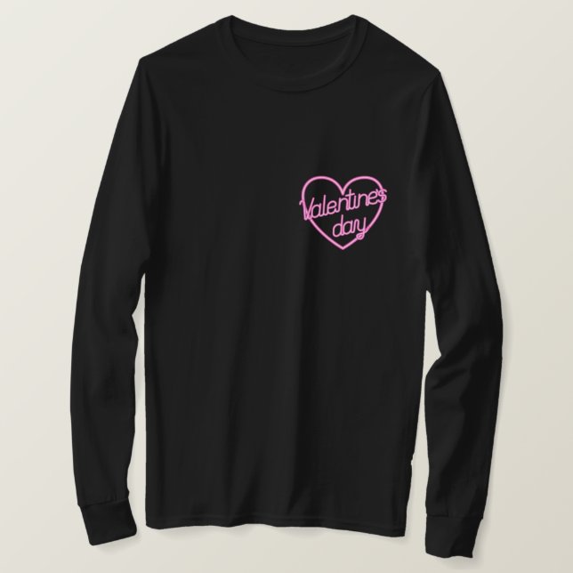 Valentine’s Day Love Shirt – Romantic Aesthetic (Design Front)