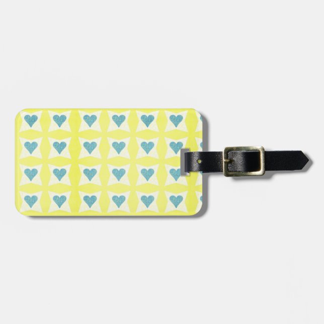 Valentine’s Day Luggage Tag (Front Horizontal)