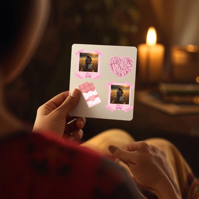 Valentine’s Day Personalized Flat Card (Creator Uploaded)