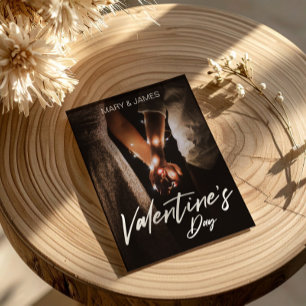 Valentine’s Day Photo Romantic Couple Love Holiday Postcard