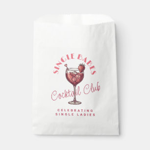 Valentine’s Day Pink Single Babes Cocktail Party Favour Bags