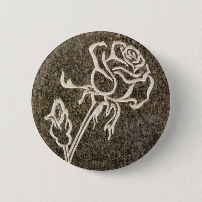 Valentine’s Day Rose Button (Front)