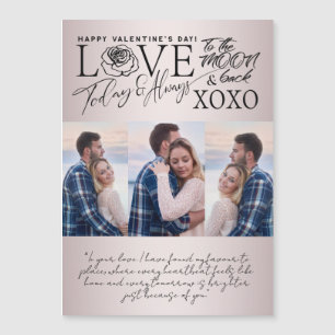 Valentine’s Day Soft Blush Photo Collage