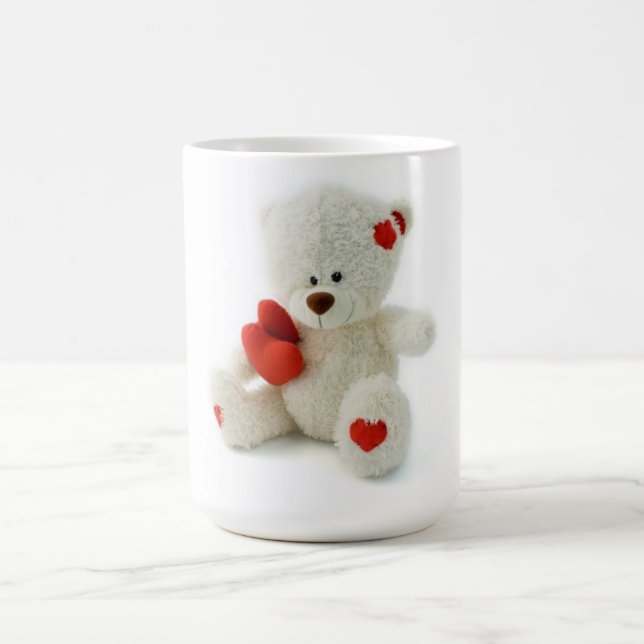 Valentine’s Day Teddy Bear Classic Mug (Center)