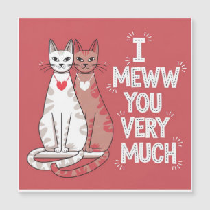 Valentine´s  Meww cats