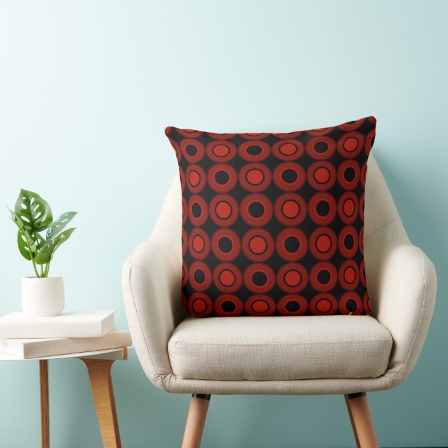 Valentine’s Red Doughnuts With Filling Cushion (Chair)