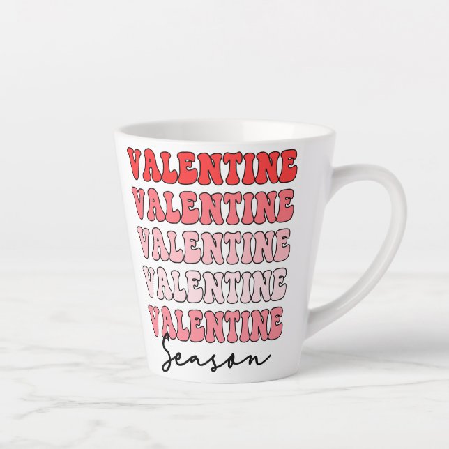 Valentine Season Latte Mug (Right)