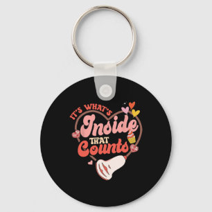 Valentine Sonography Tech Key Ring